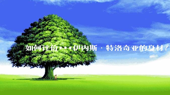 如何评价***伊内斯·特洛奇亚的身材？